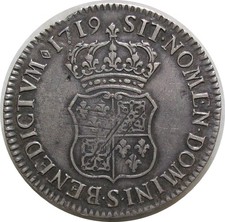 FRANCE : LOUIS XV Ecu de