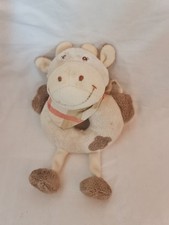 Doudou anneau hochet vache