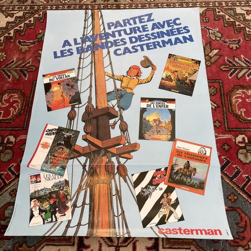 Casterman affiche promo bandes - affiche,
