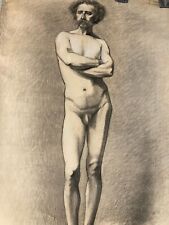 Grand Dessin XIXe a l antique