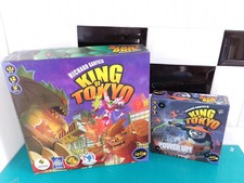Lot ancien Jeu de société complet VF iello king of tokyo + extension power up !