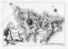 1780 - Carte De L'Île De