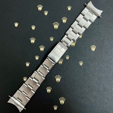 Rolex Vintage 1971 Hommes Oyster Rivet 7205 19mm Bracelet Acier 60 Embouts Ref: