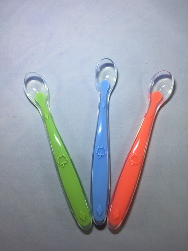 Silicone feeding spoon brand - feeding,