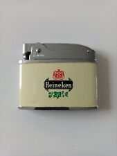Briquet Ancien Publicitaire De La Bière "Heineken" 