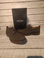Chaussures derbies Vintage  Kenzo Toile Tissée Kaki 44
