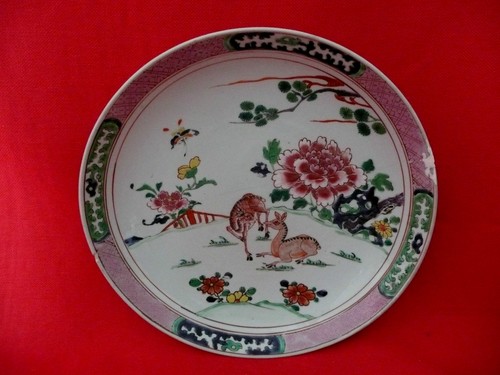 Plat porcelaine chine qing - plat,