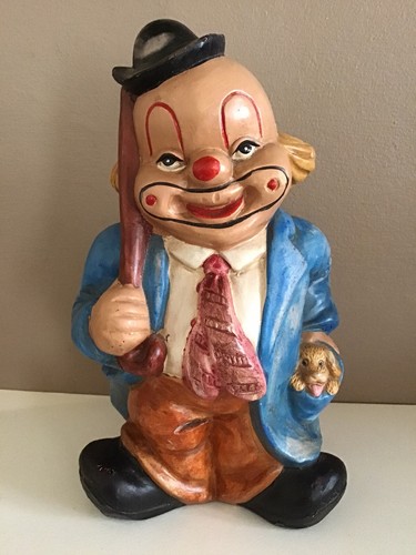 Tirelire vintage clown - tirelire,