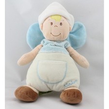 Doudou lutin poupée papillon