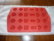 Moule à petits chocolats en silicone, Tupperware, TBE