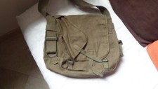Militaria  musette militaire toile periode algerie et apres/comme neuve