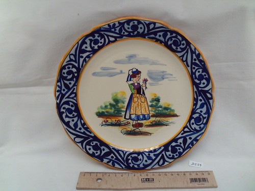 Ancienne assiette faïence - ancienne,