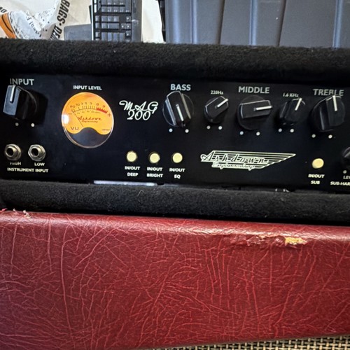 Ashdown mag 200 head - ashdown, solid