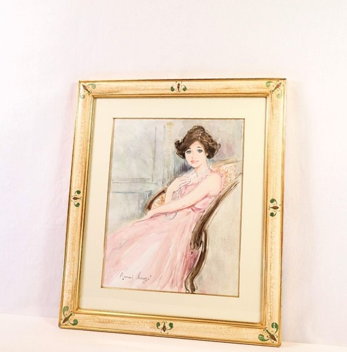 Aquarelle originale bernard - aquarelle,