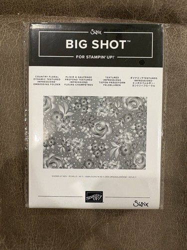 Sizzix big shot country floral - big,