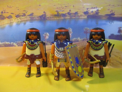 Playmobil égyptiens pharaon - /,