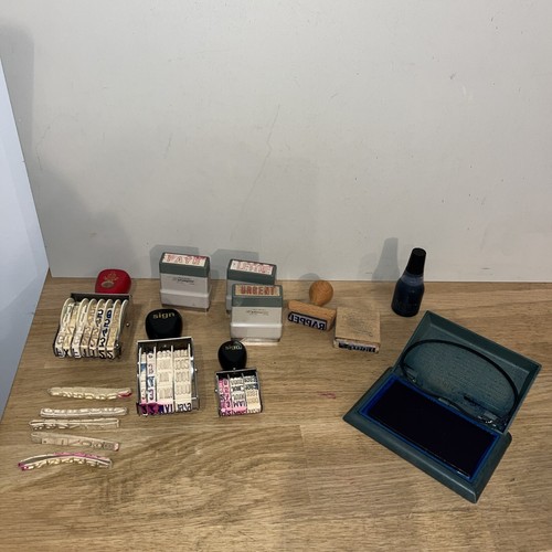 Lot anciens tampons - lot, d’anciens