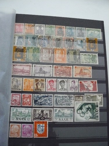 Sarre lot timbres - lot, de