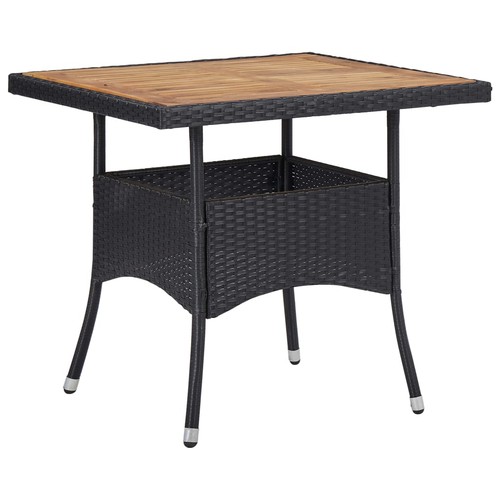 Bois acacia solide table - bois,