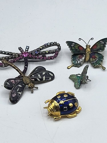 Lot broches insectes - 5,