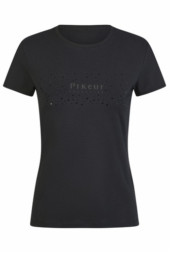 Pikeur cotton shirt black - cotton,