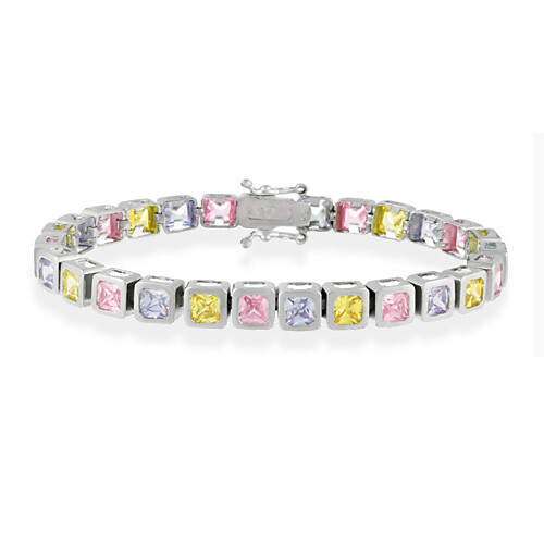 925 argent multi couleur - argent,