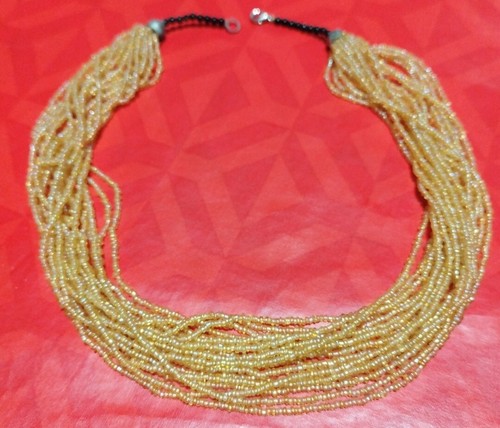 Collier retro perles - retro,