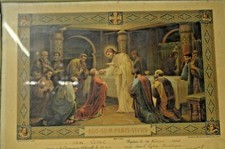 ANCIEN CADRE PHOTO RELIGION