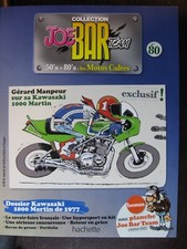 FASCICULE SERIE 2 JOE BAR TEAM 80 1000 KAWASAKI MARTIN 1977 / GERARD MANPEUR