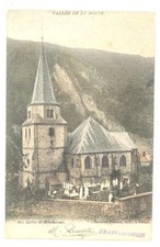 CPA 08 - Vallée de la Meuse - 307. Eglise de MONTHERME - Dos non divisé