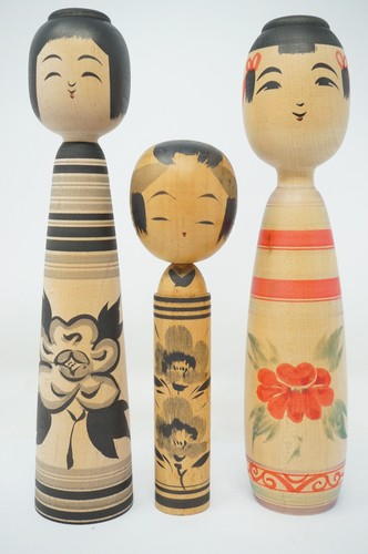 Famille japonaise kokeshi - japonaise,