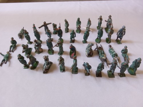 Lot soldats plomb - de,