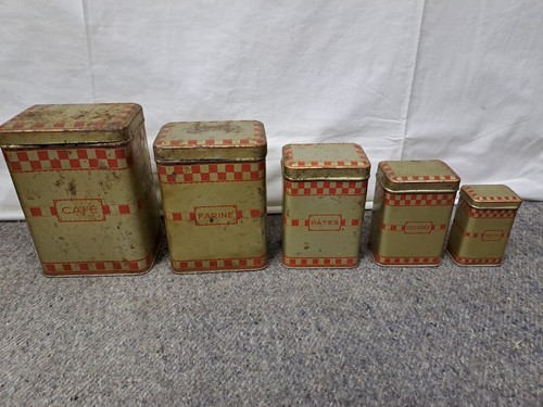 Boîtes cuisine vintage en - boîtes,