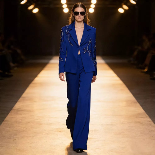 Tailleur femme élégant - Élégant, bleu