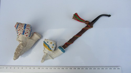 Lot pipes anciennes en - 2, ,