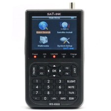 SATLINK WS-6908 DVB-S FTA Digital Satellite Finder Satellite TV Receiver QPSK