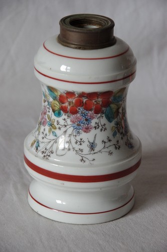 Ancien pied lampe à - ancien,