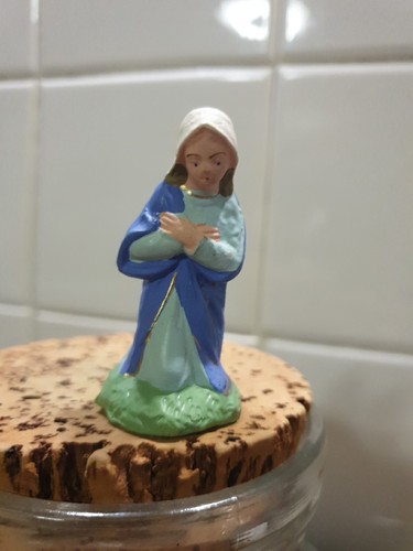 Ancien santon creche - creche, noel