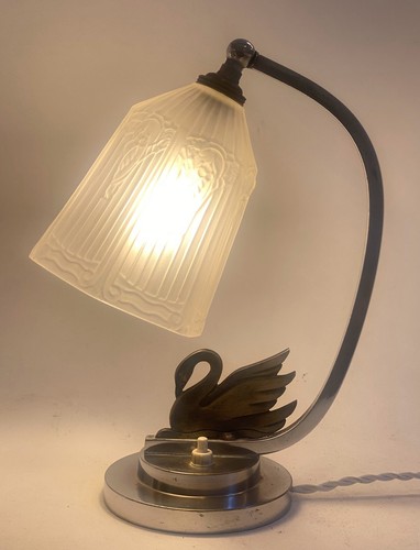 Lampe époque art déco - ,