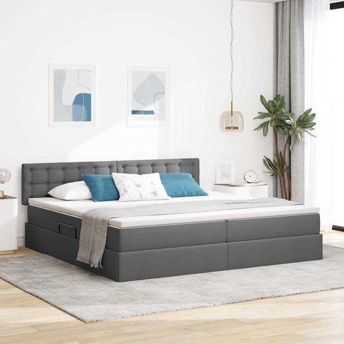 Lit avec rangement led - lit,