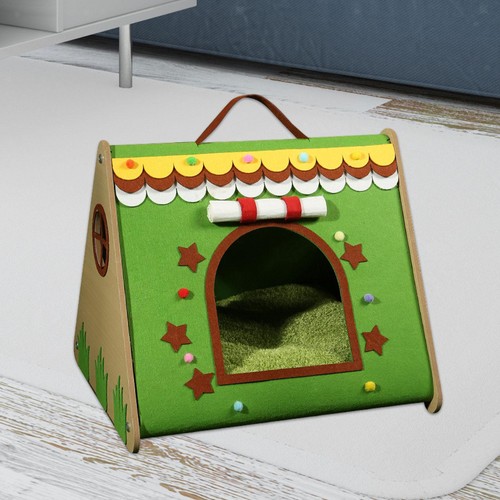 Maison pour chat avec - , coussin