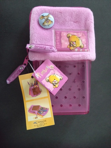 Diddl trousse crayons - trousse, rose