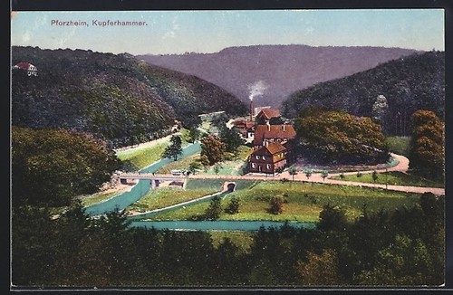 Carte postale pforzheim - carte,