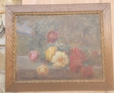 Ancien tableau nature morte