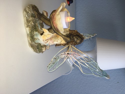 Statuette fee ailee porte - statuette,