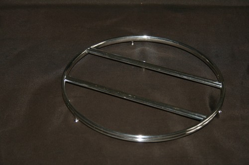 Dessous plat rond métal - de, en