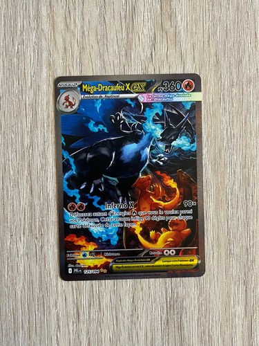 Carte pokémon méga dracaufeu - carte, méga-dracaufeu