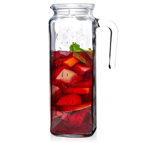 Pichet verre avec - pichet,