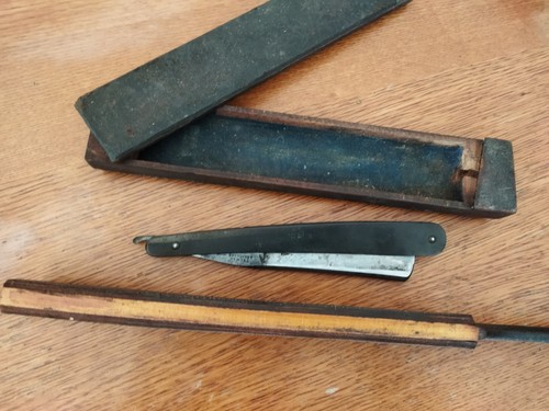 Ancien kit rasoir coupe - , choux