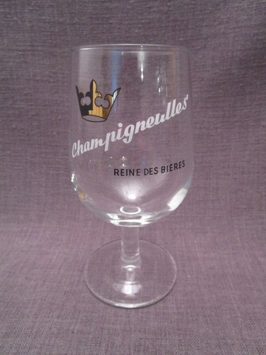 Verre bière publicitaire - a,